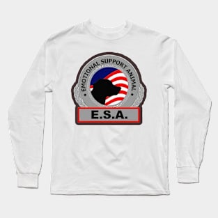 Emotional Suport Animal E.S.A Long Sleeve T-Shirt